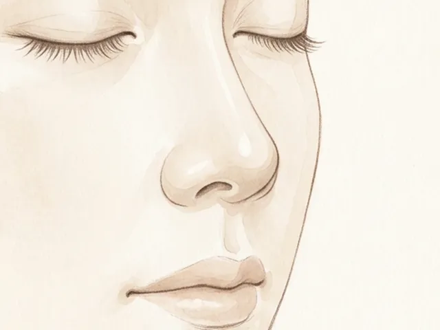 鼻の修正手術のイメージイラスト